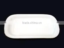 made in china dinner plate 2016 promotion gift ceramic plate HG1307