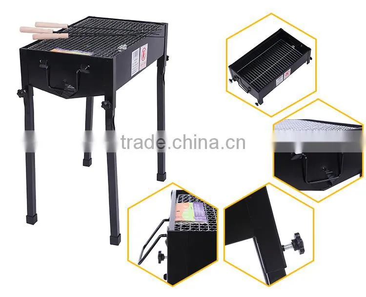 Popular Design Detachable Dinner Portable Charcoal Cylinder Bbq Grill