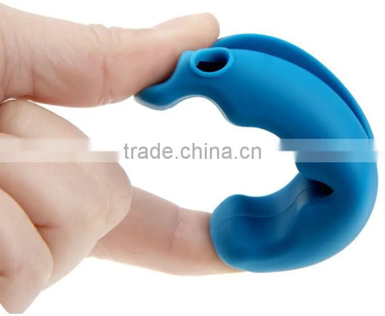 Silicone bag carrier holder