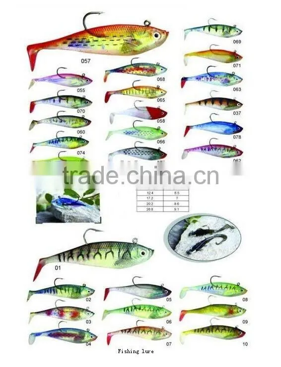Fishing Soft Lure,Fishing baits,Plastic Lures