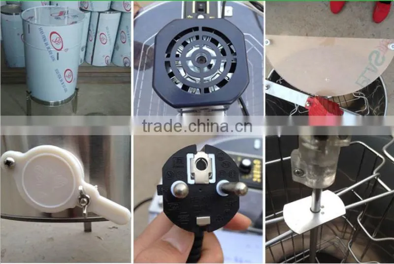 4 frames manual and electric honey extractor for sale