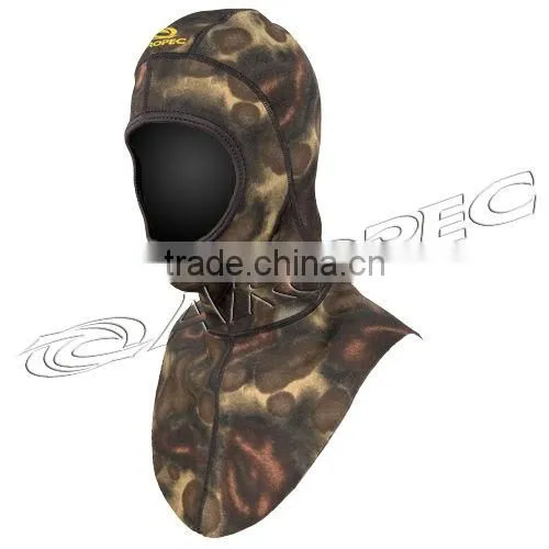 Reversible-1.5mm Camo Reversible dive hood