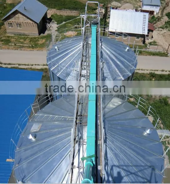plastic storage steel structure building silo