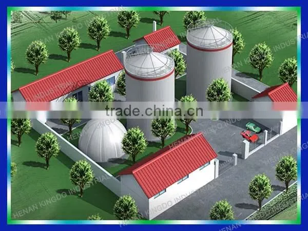 Biogas plant project, small biogas plant and big biogas plant for industral use