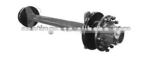fuwa axle and agricultural trailer rear axle