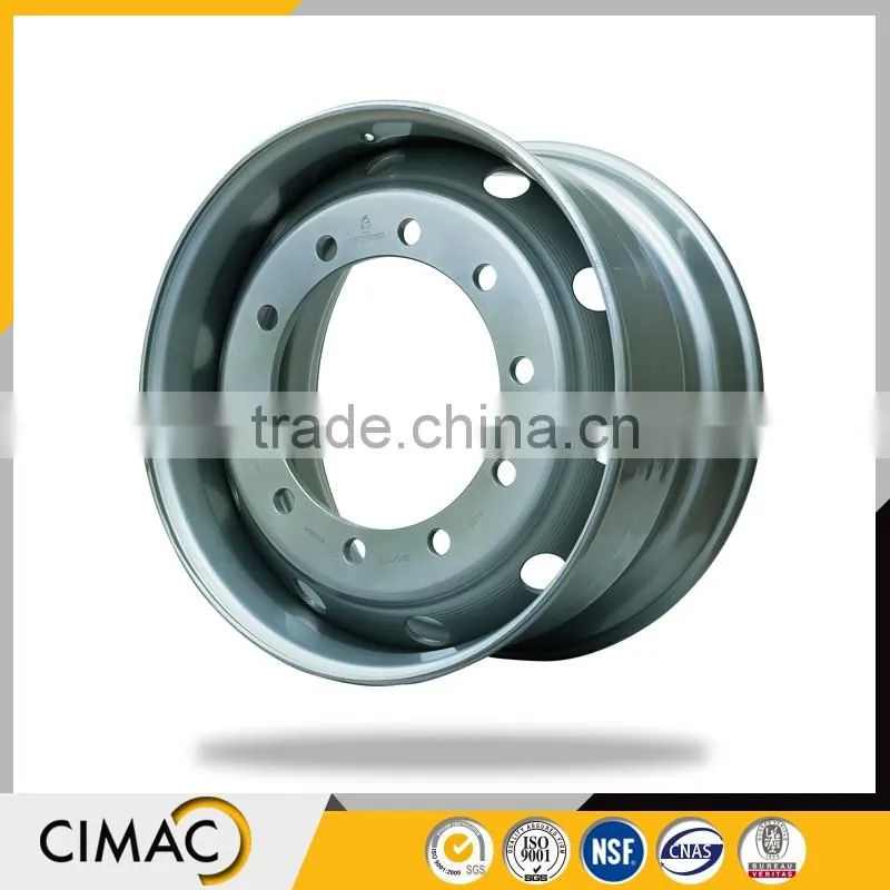 China wholesale commercial tubeless steel wheels for truck