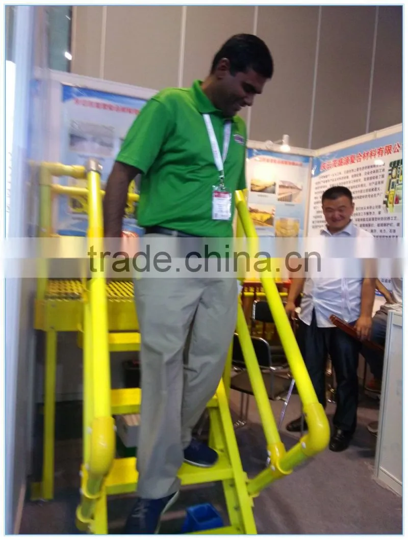 Frp ladder/frp cage ladder/frp profile