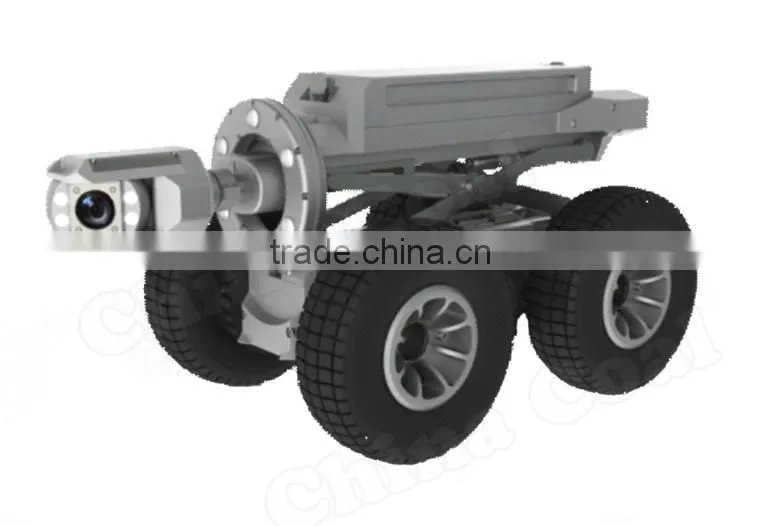Newlys crawler pipe robot with camera