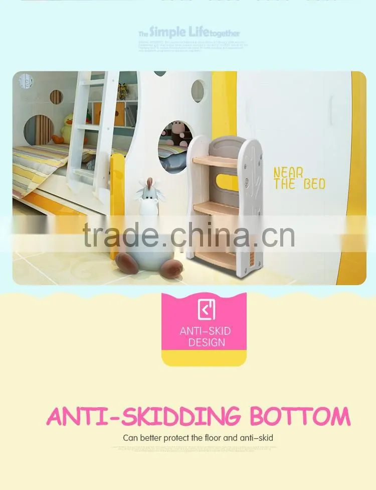 Children toy storage rack book shelf cabinet