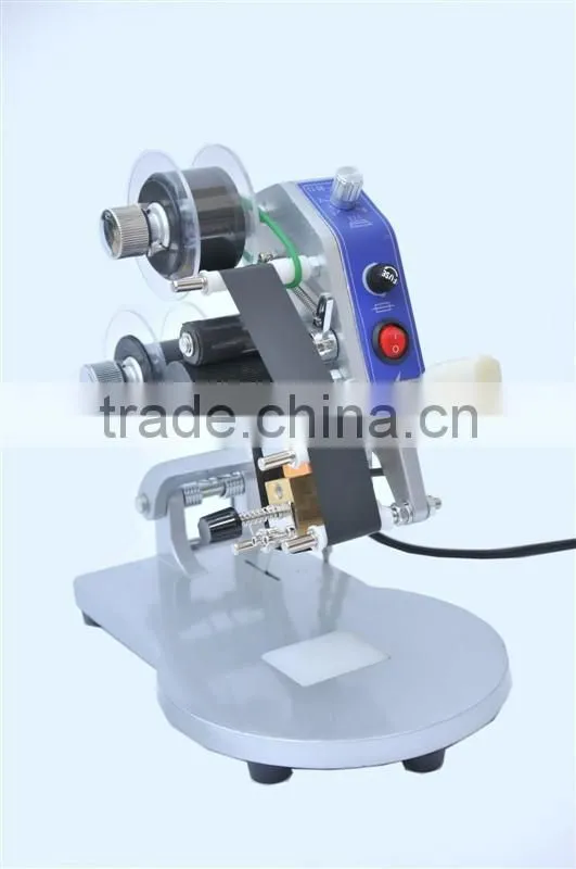 DY-8 Manual Hot Foil Stamp Date label Printer Ribbon Coding Machine