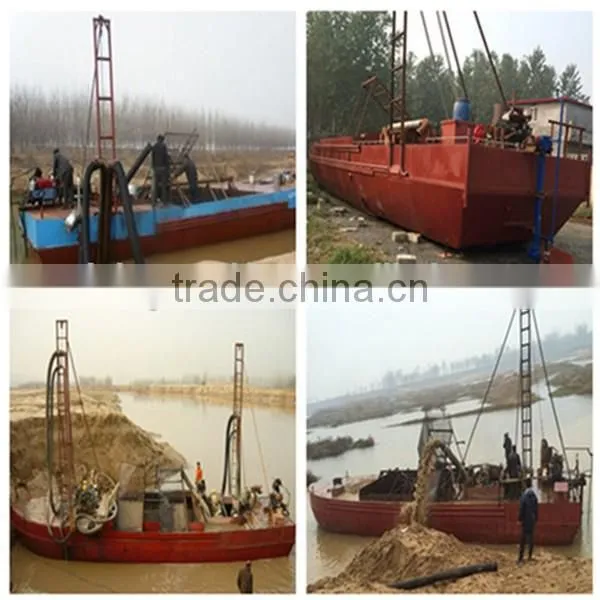 2015Hot Sale Self-Unloading River Sand Barge Boat/Sand Carrier