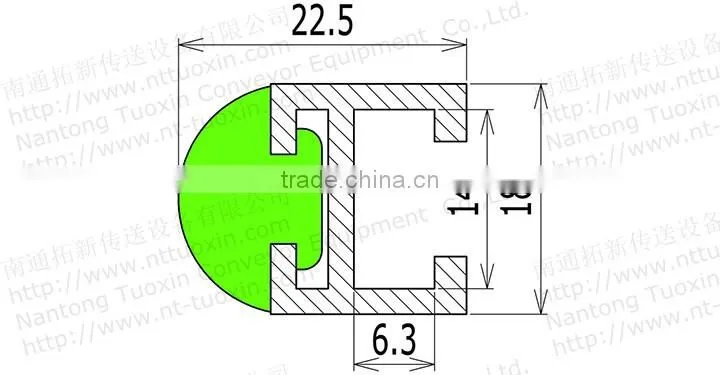 G6 Profile Conveyor Side Guide