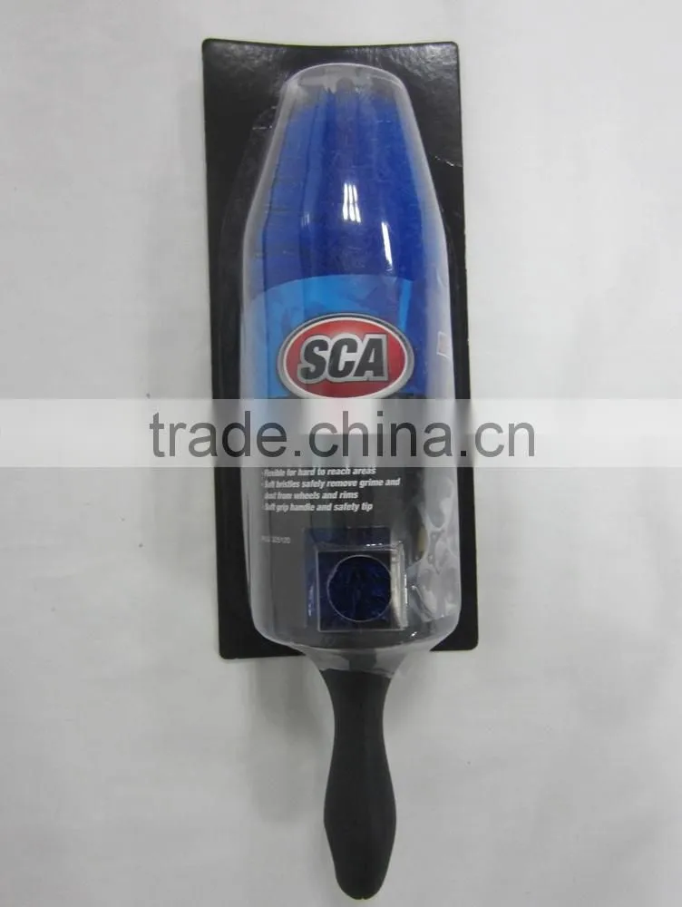 PP Bristles Car Wheel Brush For Cleaning Car Wheel
