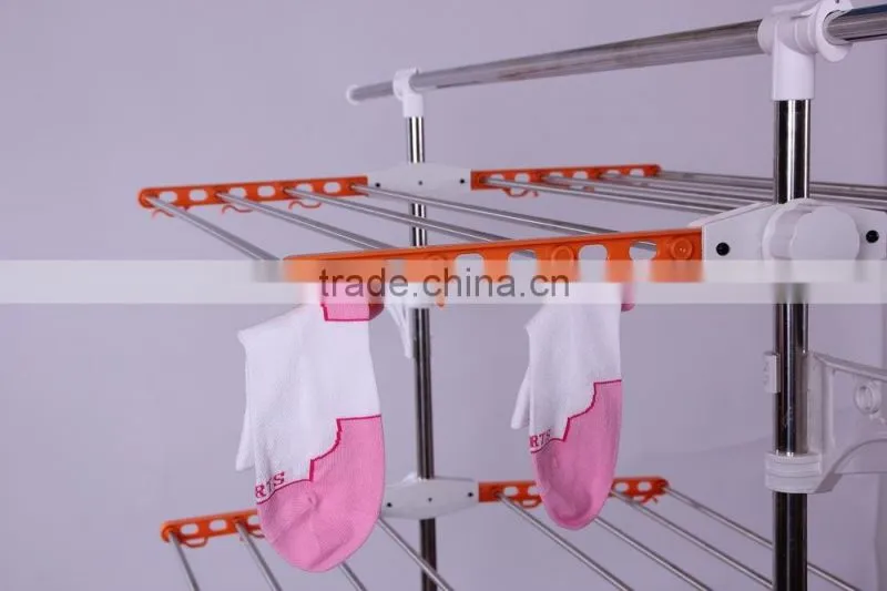 Vivinature Foldable 2 Layers Drying Rack Laundary Clothes Hanger