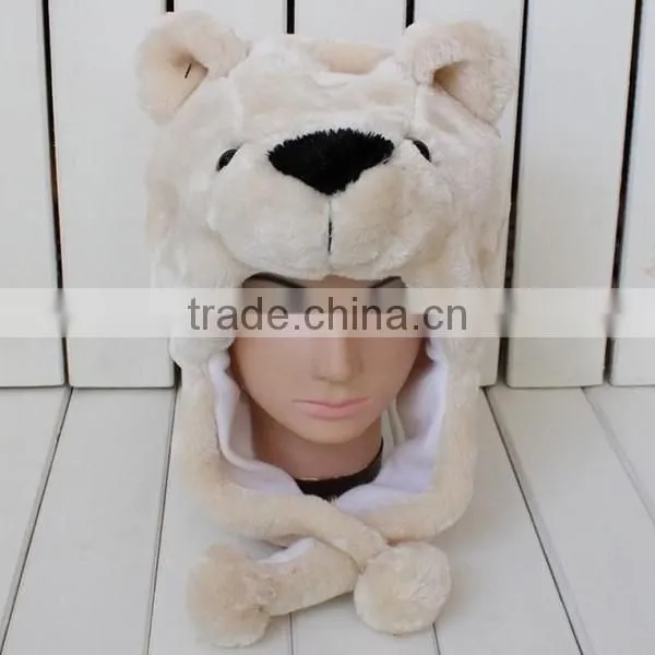 New Style Plush Animal Shape Hat