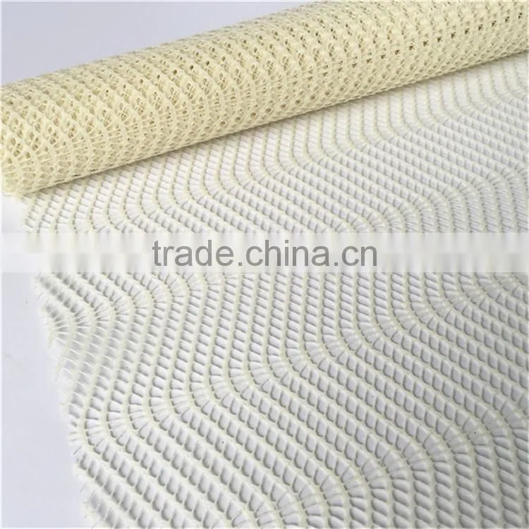 colored 100% Polyester knitted flower wrapping wave mesh