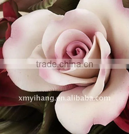 porcelain flower bouquet table centerpieces