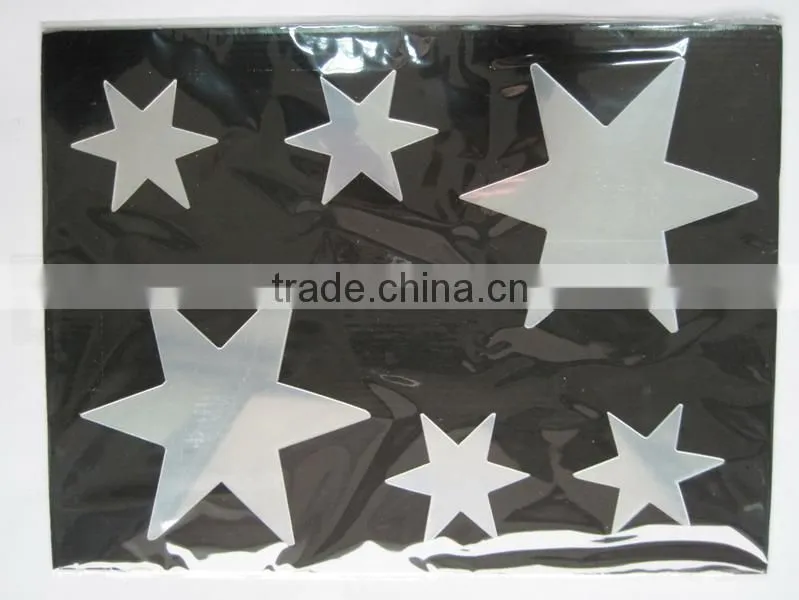 Stars Decoration Mirror Nursery Wall Stickers Decals for Kids