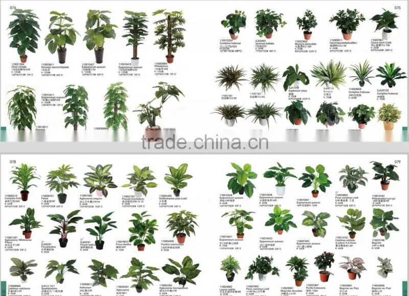 Indoor mini-artificial plants hotsale bonsai plants Ornamental Green Plants