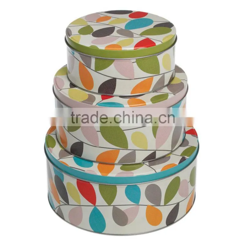 High Quality Popular Square Metal Tea Tin Canisters / Coffee Tin Box
