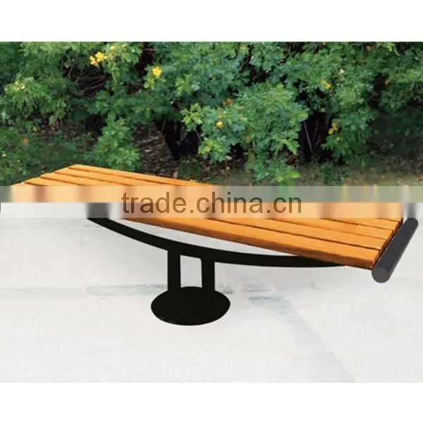 High Quality cheap park wooden antique vintage rustic wooden long bench HY-11
