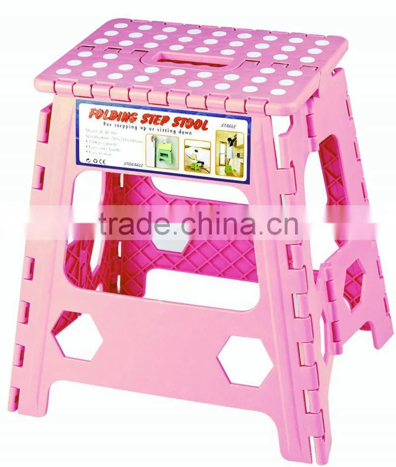 hot sale storage plastic foldable step stool