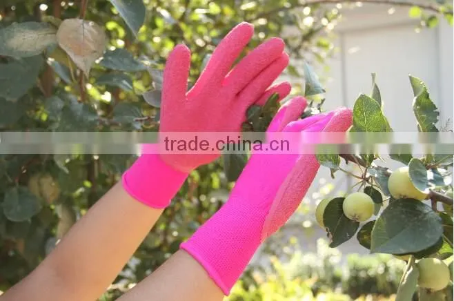 SunnyHope Latex palm coated softtextile working glove