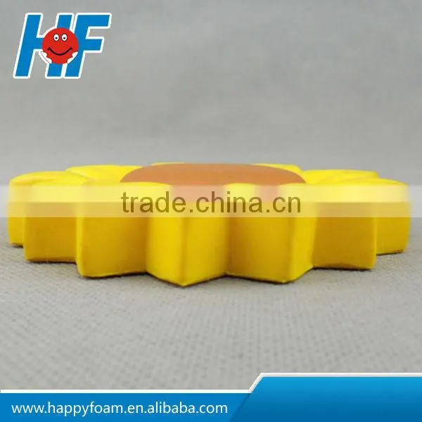 PU promotional sunflower stress ball