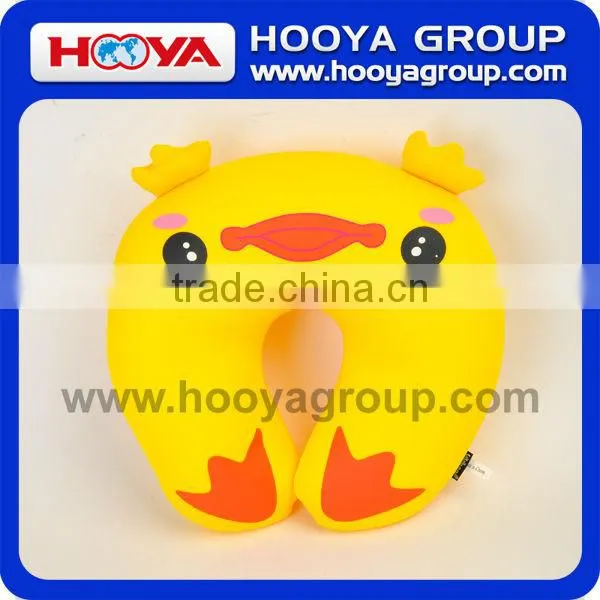 2015 China supplier cute spandex animal u shape neck pillow