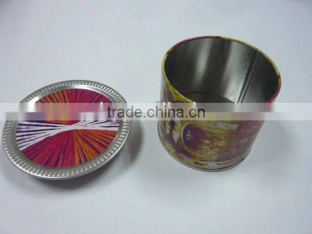 Fancy Seamless Wax Box, Candle Tin