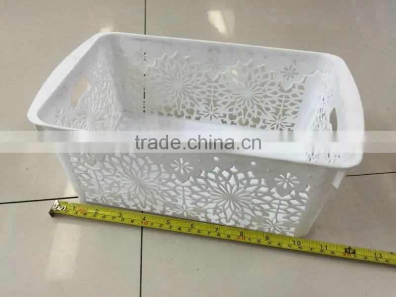 2015 new Plastic Storage Basket / Receive Basket/Plastic receive basket