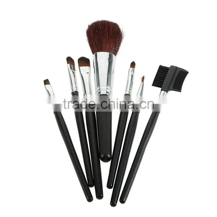 7pcs Professional Portable Makeup Brushes Make Up Brushes Cosmetic Brushes Factory Wholesale