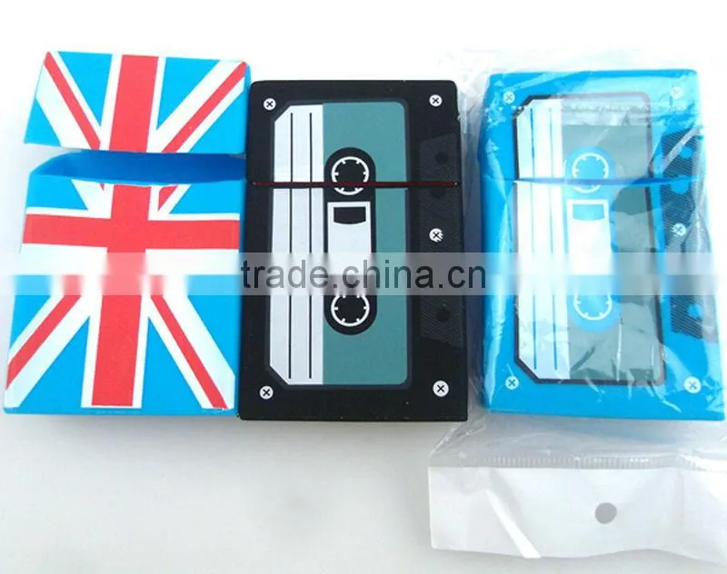 Vintage Silver/Silicone Aluminum Cigarette Cases Wallet(FDA)