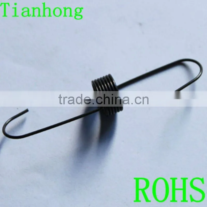 precision heavy duty extension springs with hooks