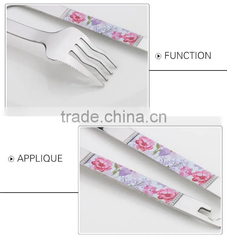 Unique Design Fork and Spoon Cutlery Set Party Decoration Gifts