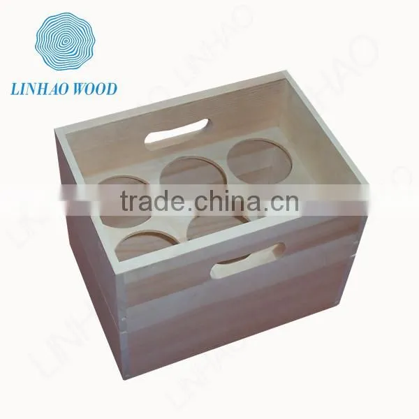 wine box wood, 6 bottle wood wine box, wood box for wine glasses