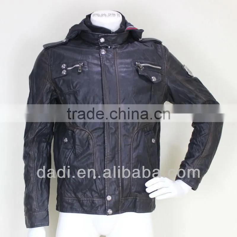 HOT Buy Men's PU Leather Jacket
