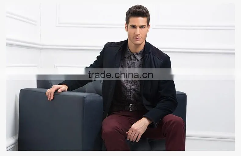 2016 New stylish gentlement causal suit ,leisure suit