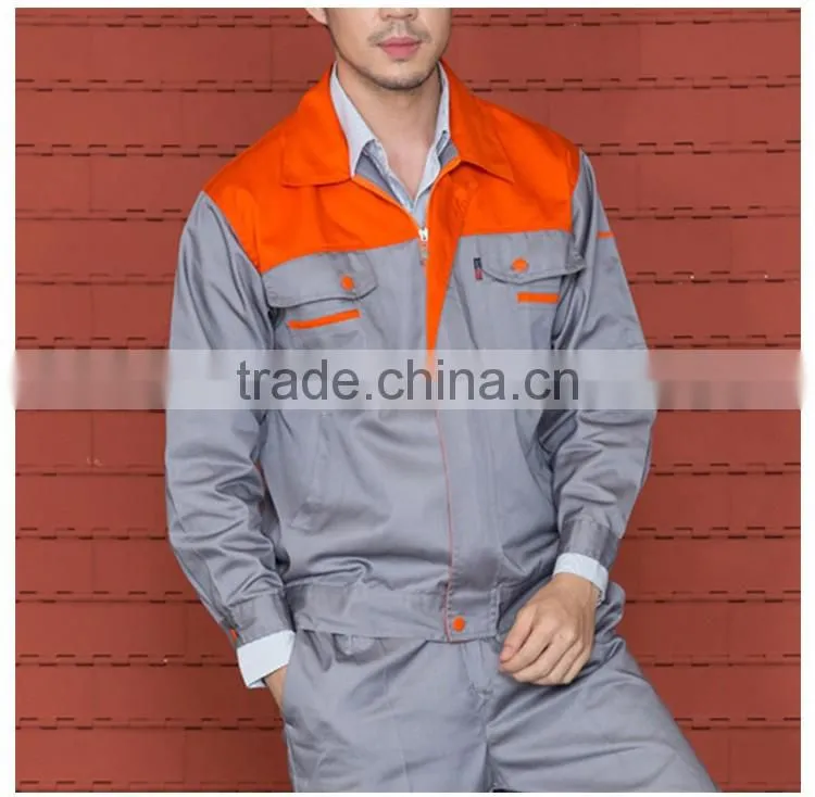 Work Clothes For Men Construction Red Color Work Uniform