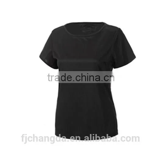 Cannda 100% cotton women sport t shirt blank