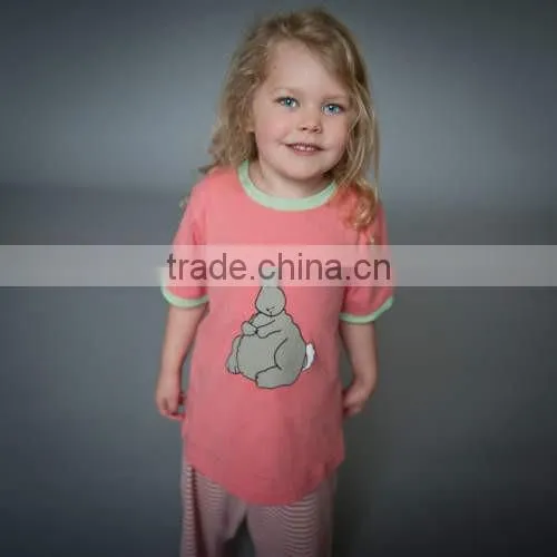 Childrens Pajamas Wholesale 100% Cotton Printed Kids Pajamas Set