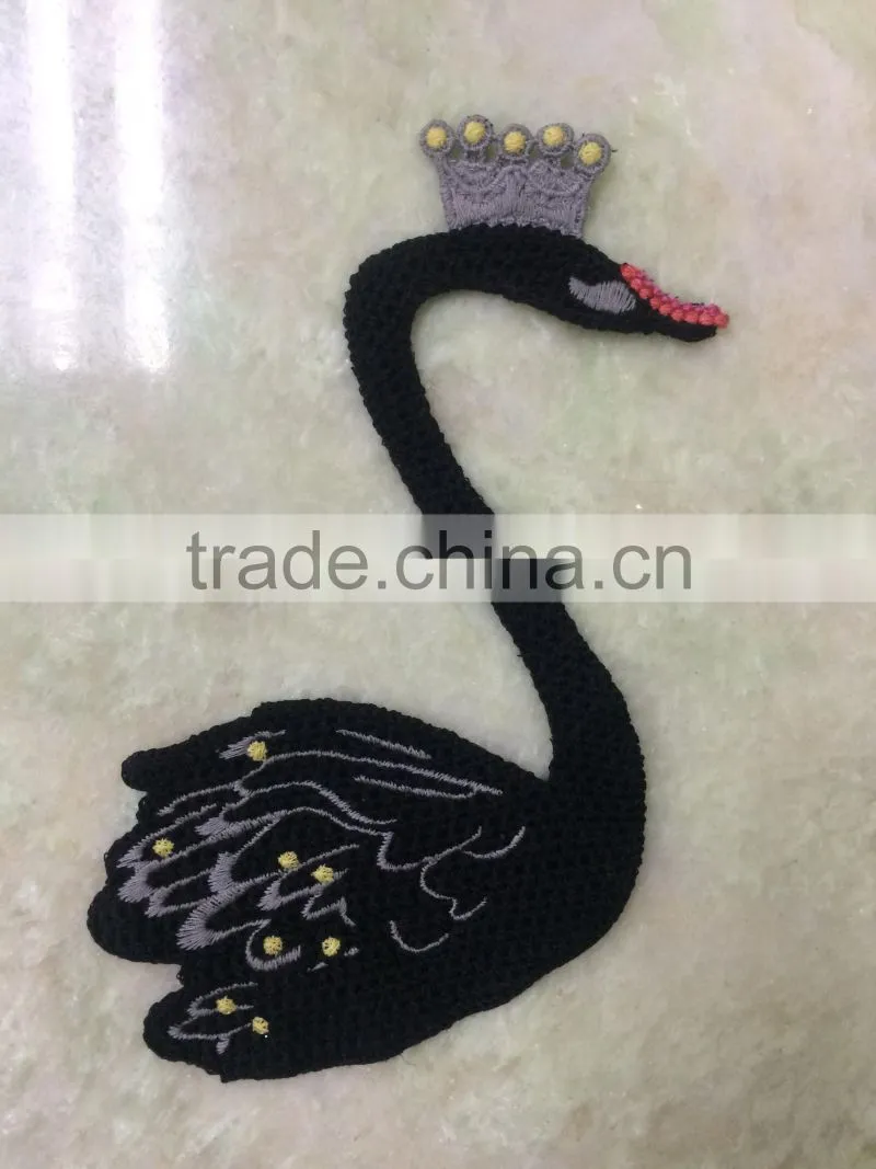 new crochet cotton animal applique design