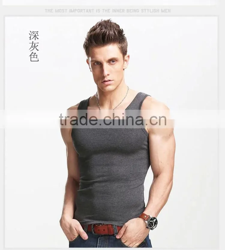 Mens Blank Tight Athletic Tank Top Wholesale