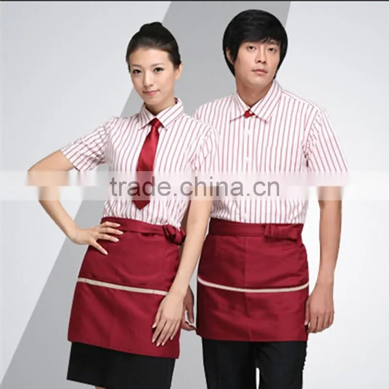 2016 Fashion Restaurant Coffee Workwear Hotel Waitress Uniforms