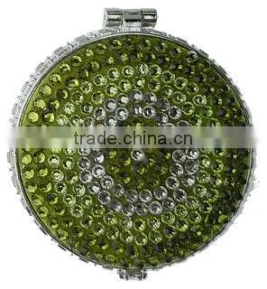 Mini Fashion Round Makeup Mirror with Double Sides,Cosmetic Mirror Wholesale from Yiwu Market