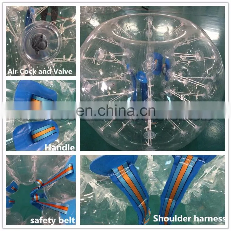 Bumper Ball Game Outdoor grass inflatable soccer bubble ball