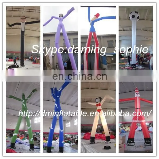 Advertising small inflatable cartoon air dancer sky dancer