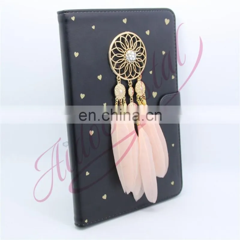 Aidocrystal pink dreamcatcher 2016 Mobile Accessories PU Leather Wallet Cell Phone Case for For iPhone 7/ 7 Plus Cases
