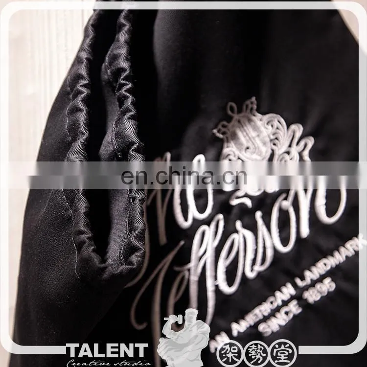 Custom Printed Brand Logo Mesh Cloth Drawstring Bag For Promotion