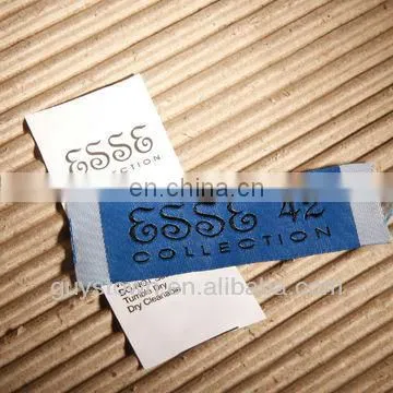 custom private apparel garment label